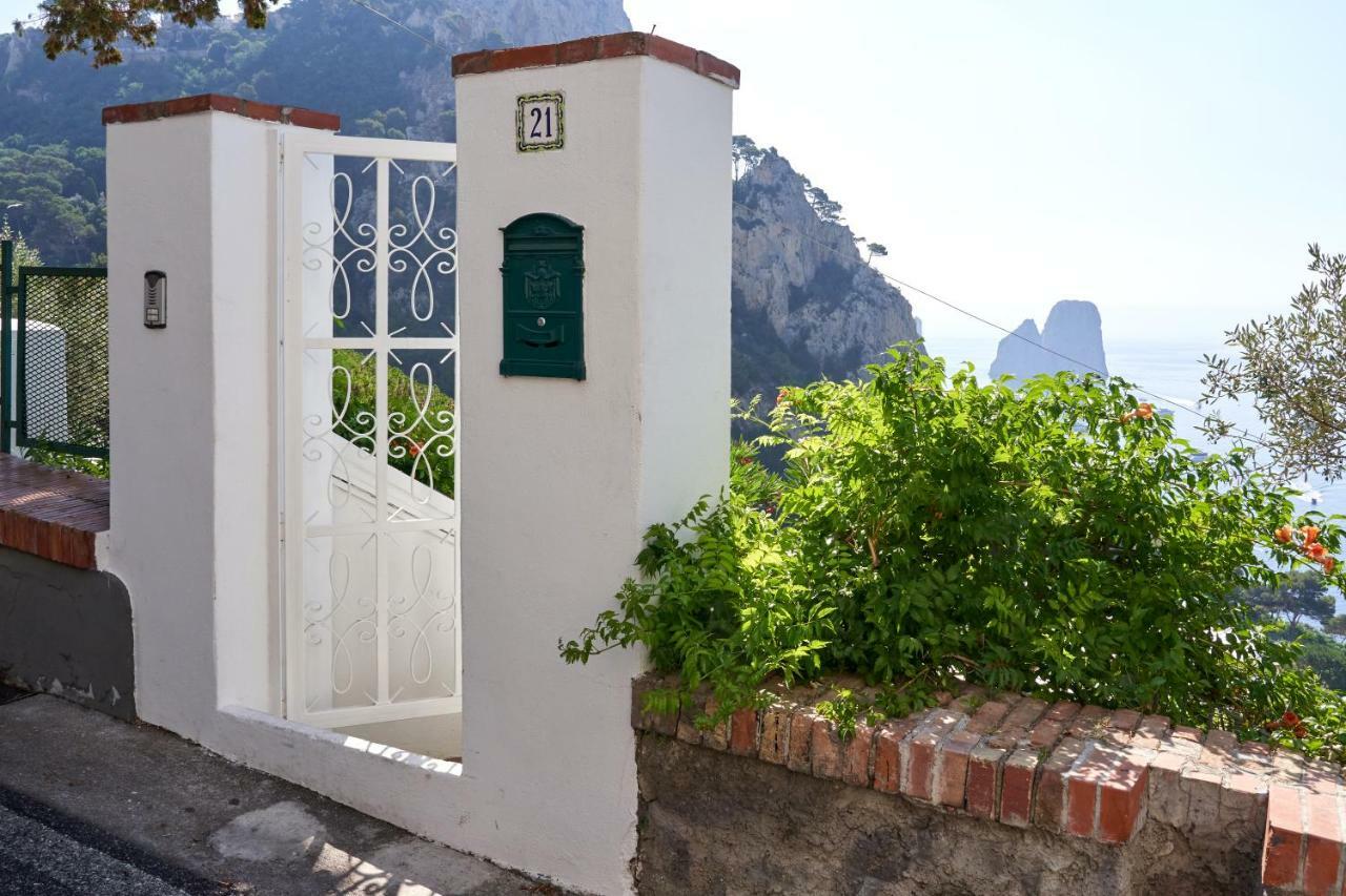 Villa Marina Piccola Ai Faraglioni Capri Buitenkant foto